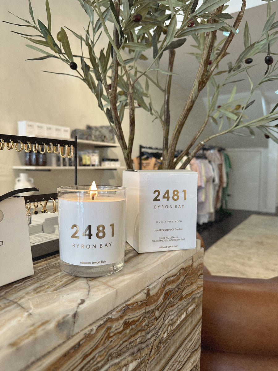 Mimosa byron bay candles Mimosa Byron Bay