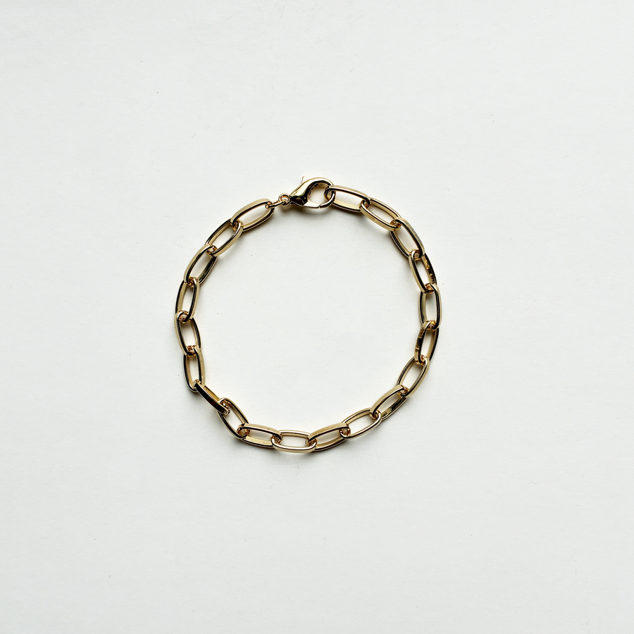Cara Oval Link Bracelet