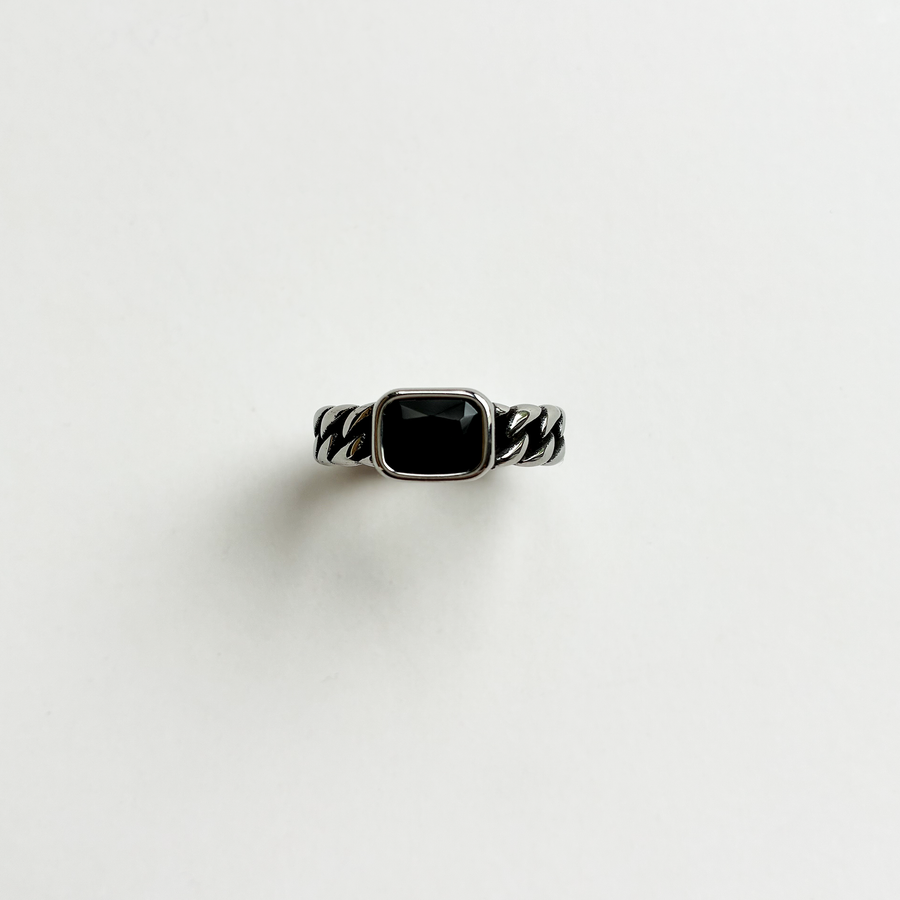 Emery Onyx Ring
