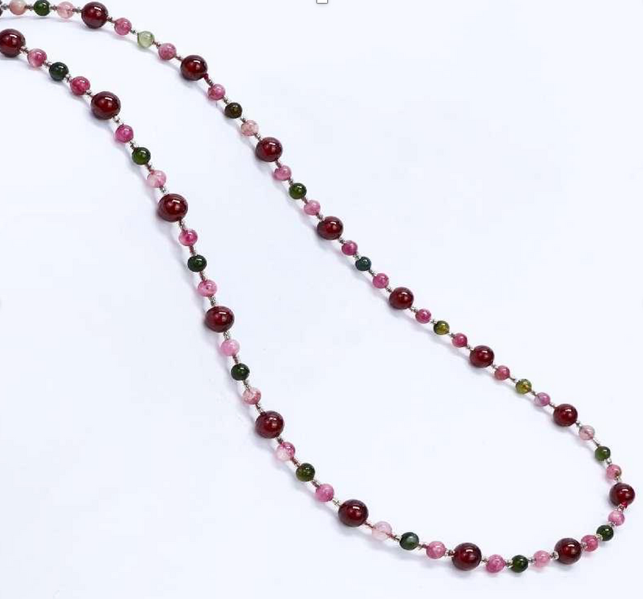 Garnet & Tourmaline Necklace