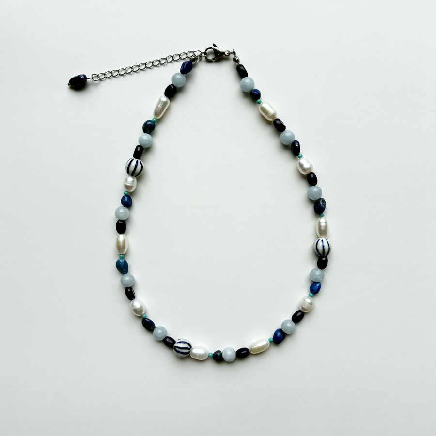 Una Eclectic Pearl Necklace