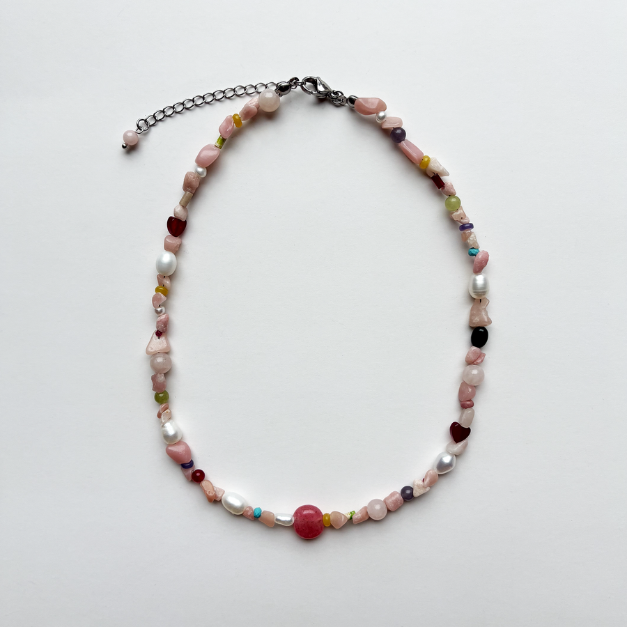 Una Eclectic Pearl Necklace